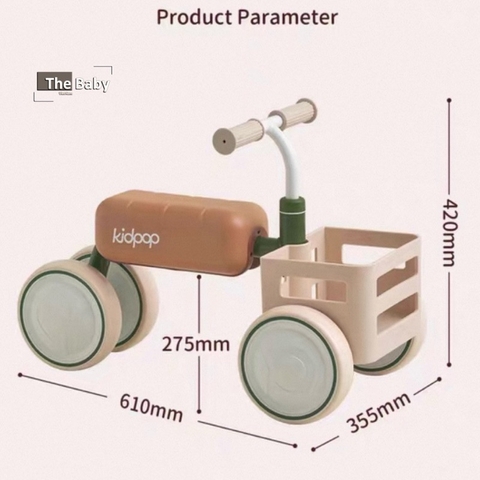 Xe chòi chân Kidpop trẻ em nhập khẩu cao cấp