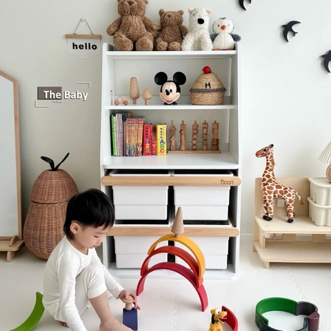 Bộ tủ gỗ BOORI trẻ em nhập khẩu cao cấp / BOORI Cabinet