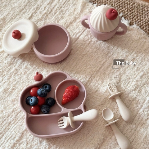 Bộ ăn dặm TinyStarse trẻ em nhập khẩu cao cấp