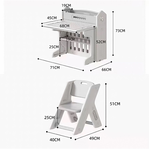 Bộ bàn ghế LIONF trẻ em đa năng cao cấp / LIONF Table