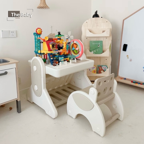 Bộ bàn ghế BabySoul trẻ em đa năng cao cấp / Baby Soul Table