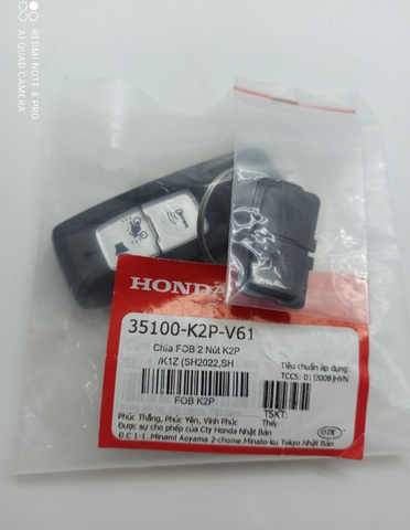 Chìa FOB 2 Nut (Hon da)