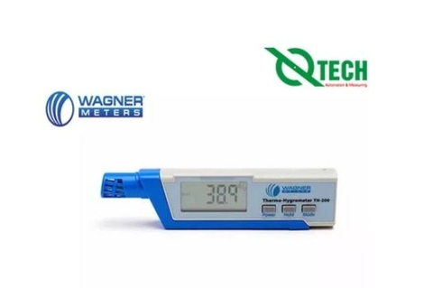 Máy đo nhiệt độ độ ẩm gỗ Wagner TH-200