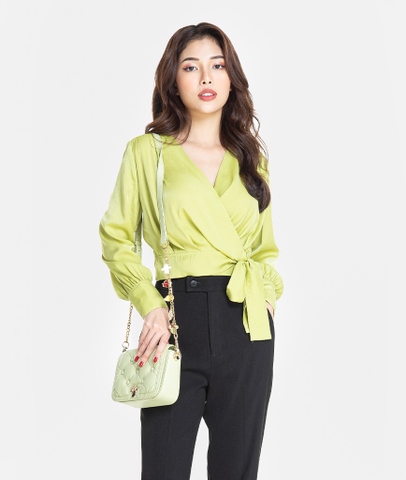 Áo kiểu nơ thắt