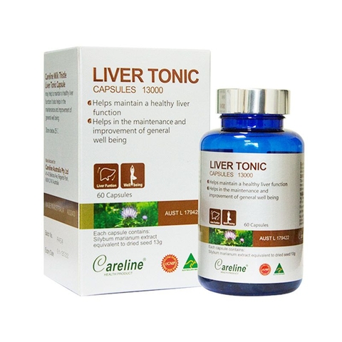 Liver Tonic 60 viên- Viên nang bổ gan, duy trì và cải thiện chức năng gan
