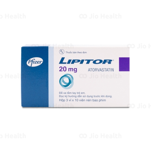 Lipitor 20 Mg - Thuốc hạ mỡ máu