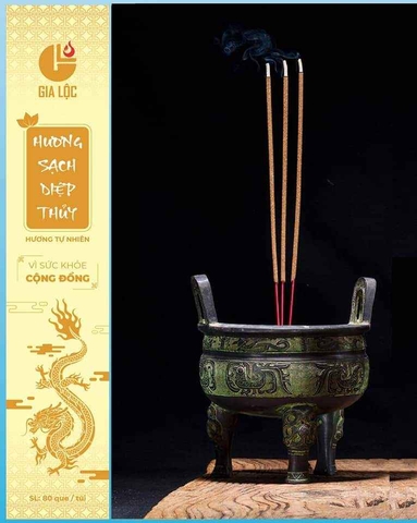 Hương sạch Diệp Thủy túi 36 que