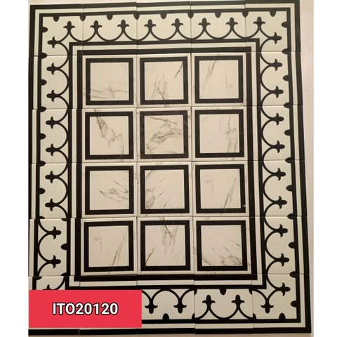 Gạch trang trí Trung Quốc 20 x 20 - ITO20120