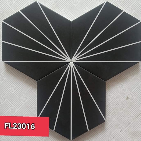 Gạch lục giác trang trí Trung Quốc - FL23016