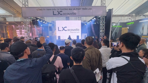 Thương Hiệu Lx acoustic tại Plase Show 2025 Hà Nội - Gian Hàng DEMO