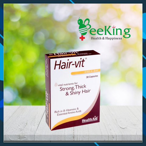Viên uống cung cấp dưỡng chất ngăn rụng tóc, kích thích mọc tóc HAIR-VIT (30 viên) - Nhập khẩu Anh