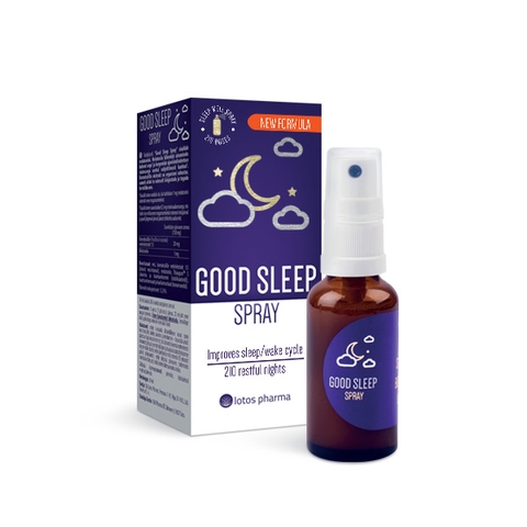 Xịt hỗ trợ điều trị mất ngủ, cải thiện giấc ngủ, ngủ ngon GOODSLEEP - 30 mL