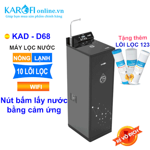 Máy lọc nước nóng lạnh Karofi KAD-D88