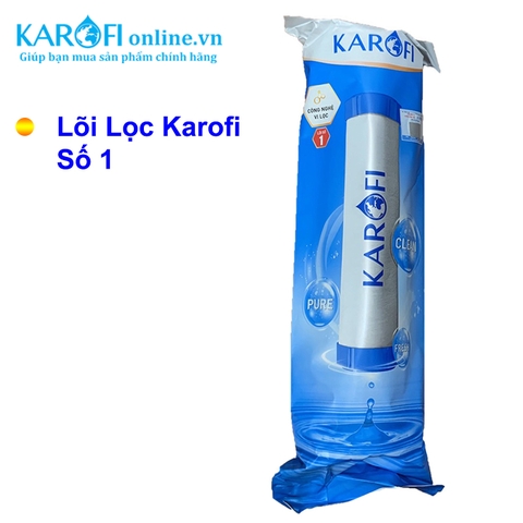LÕI LỌC NƯỚC KAROFI SỐ 1 CHÍNH HÃNG