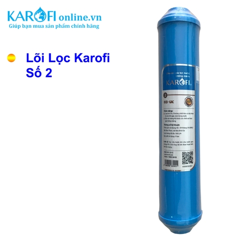 LÕI LỌC NƯỚC SỐ 2 KAROFI CHO MÁY N-e118/239