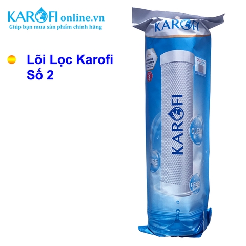 LÕI LỌC NƯỚC SỐ 2 KAROFI CHO MÁY S-S038/O-P1310