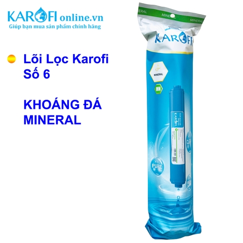 LÕI LỌC NƯỚC KAROFI SỐ 6 - LÕI KHOÁNG MINERAL