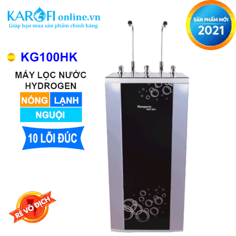 Máy Lọc Nước RO Hydrogen 2 Vòi KANGAROO KG100HK