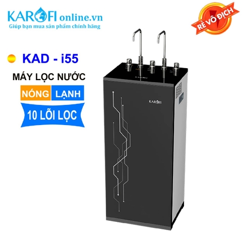 Máy lọc nước nóng lạnh Karofi KAD-I55