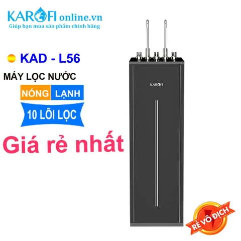 Máy lọc nước nóng lạnh Karofi KAD-L56