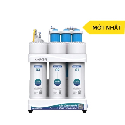Máy lọc nước Karofi KAQ-U03 Pro Hydrogen 10 lõi lọc