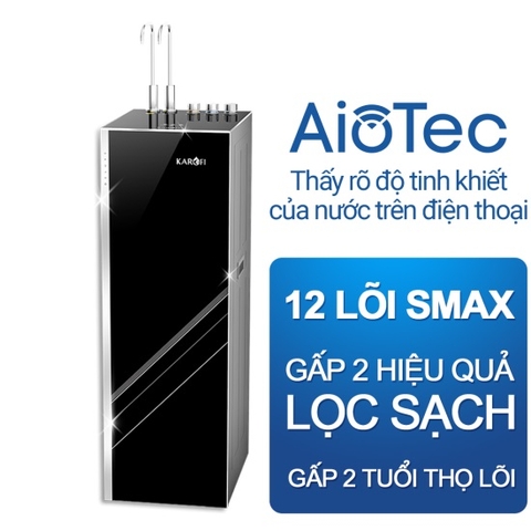 Máy lọc nước nóng lạnh Karofi KAD-L85 12 lõi