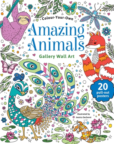 Colour Your Own Amazing Animals
