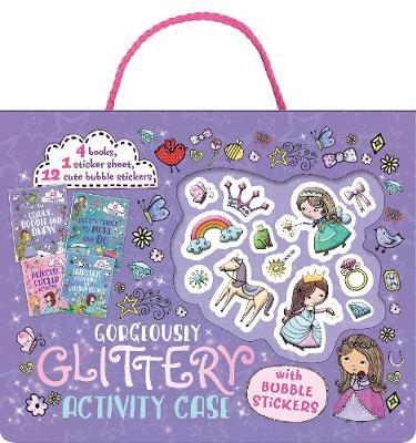Gorgeous Glittery Activity Case with Bubble Stickers