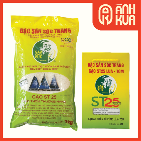 Gạo ST25 Ông Cua