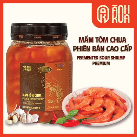 Mắm Tôm Chua Premium - 600gram