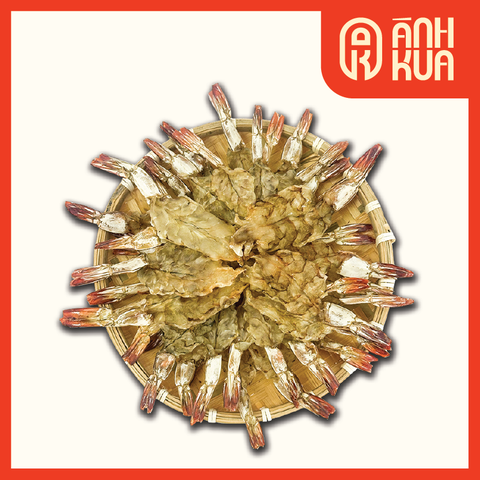 Tôm Thẻ Thiên Nhiên Xẻ - 250g