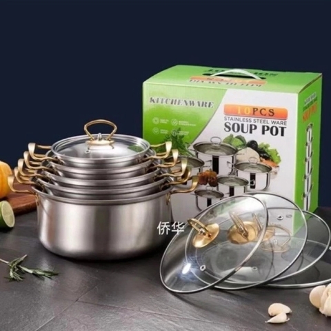 BỘ NỒI INOX 5 MÓN SOUP CAO CẤP
