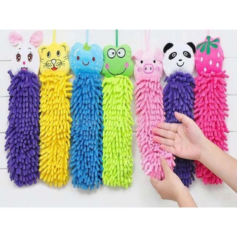 COMBO 2 KHĂN LAU TAY SAN HÔ HÌNH THÚ