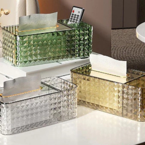 HỘP ĐỰNG KHĂN GIẤY TRONG SUỐT