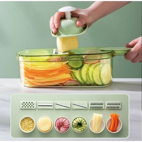 BỘ BÀO RAU CỦ ĐA NĂNG 6 IN 1