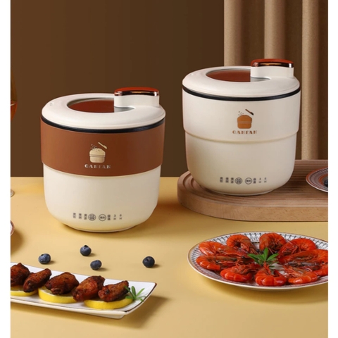 NỒI CƠM ĐIỆN MINI, NỒI LẨU ĐIỆN ĐA NĂNG THÔNG MINH ĐA NĂNG