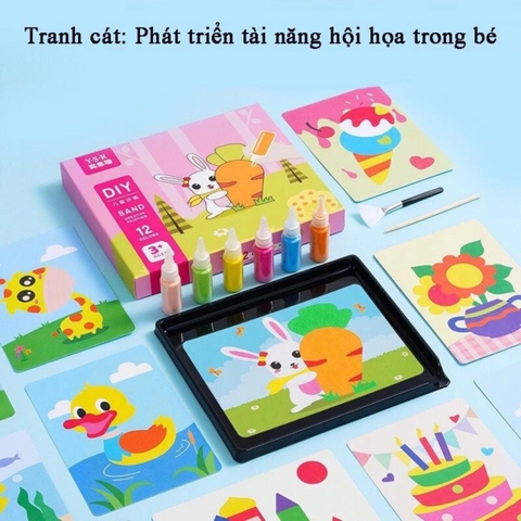 SET 16 TRANH CÁT CHO BÉ