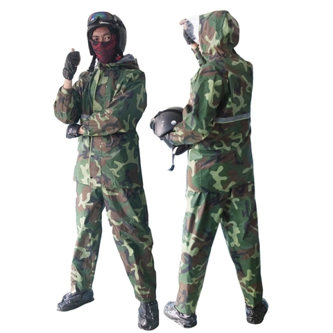 ÁO MƯA BỘ VẢI DÙ MẪU LÍNH