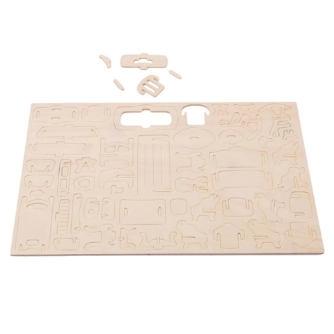 BỘ LẮP GHÉP GỖ 3D