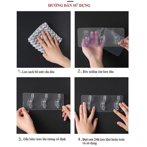 THANH TREO ĐỒ 6 MÓC CHỊU LỰC TIỆN LỢI