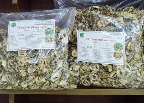 KHỔ QUA SẤY KHÔ