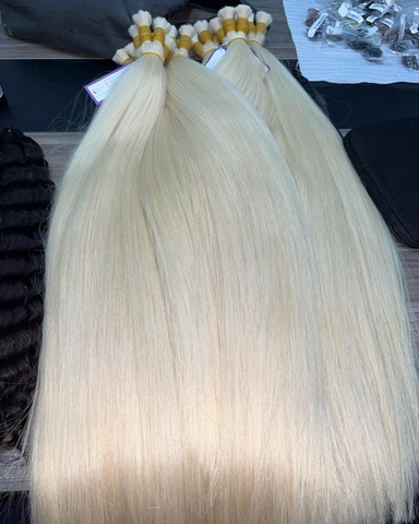 Bulk Hair Extension Light Blonde