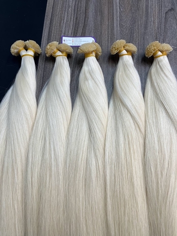 Flat Tip Hair Extension Light blonde