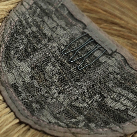 Ponytails Hair Double drawn Brown