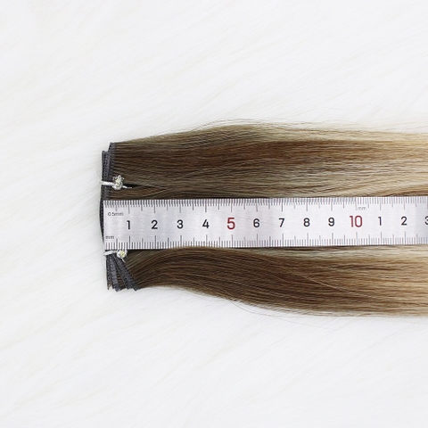 Genius Weft Hair Super Double drawn Balayage