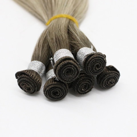 Handtied Weft Hair Double drawn Ombre Item code: ZNHT0001a