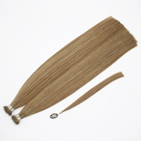 Nano Tip Hair Double drawn Brown