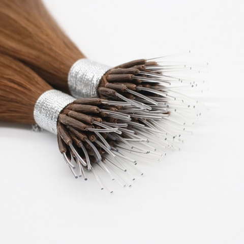 Flexible tip Hair Double Drawn Brown Red Item code: ZNFK0001a