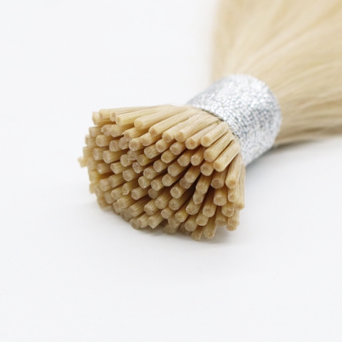 I Tip Hair Double drawn Light Blonde