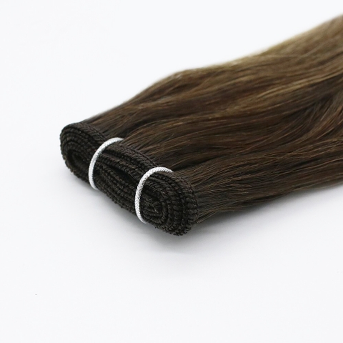 Machine Weft Hair Double drawn Ombre Wavy
